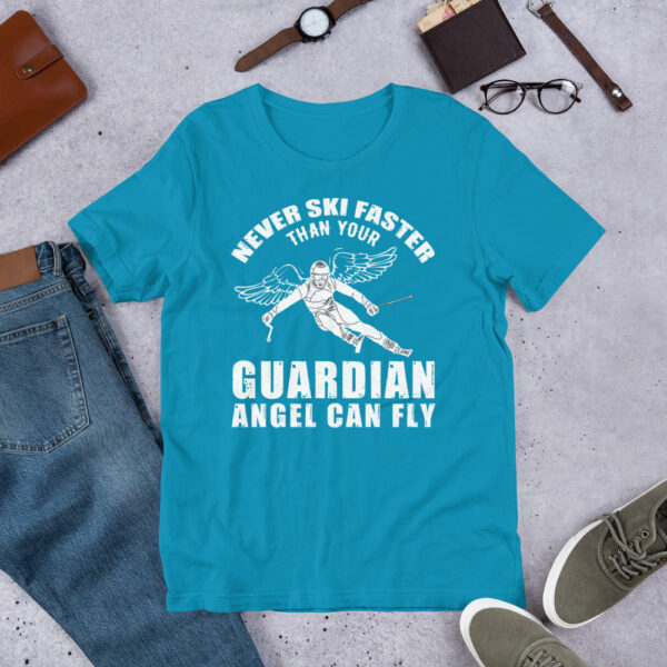 unisex staple t shirt aqua front 63ac6eb6d4035