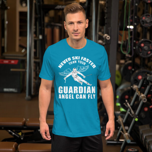 unisex staple t shirt aqua front 63ac6eb6dad56