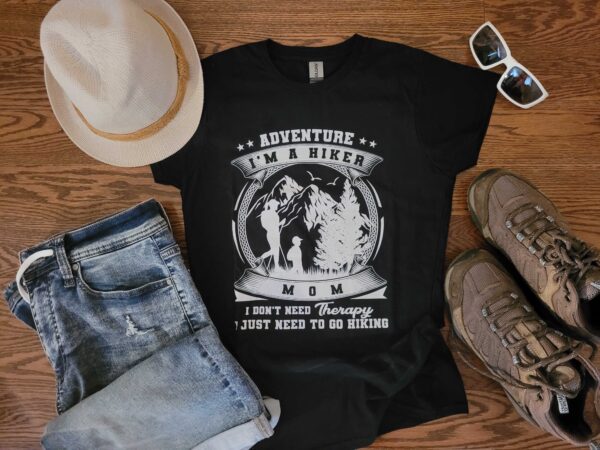 Hiker Mom T-shirt
