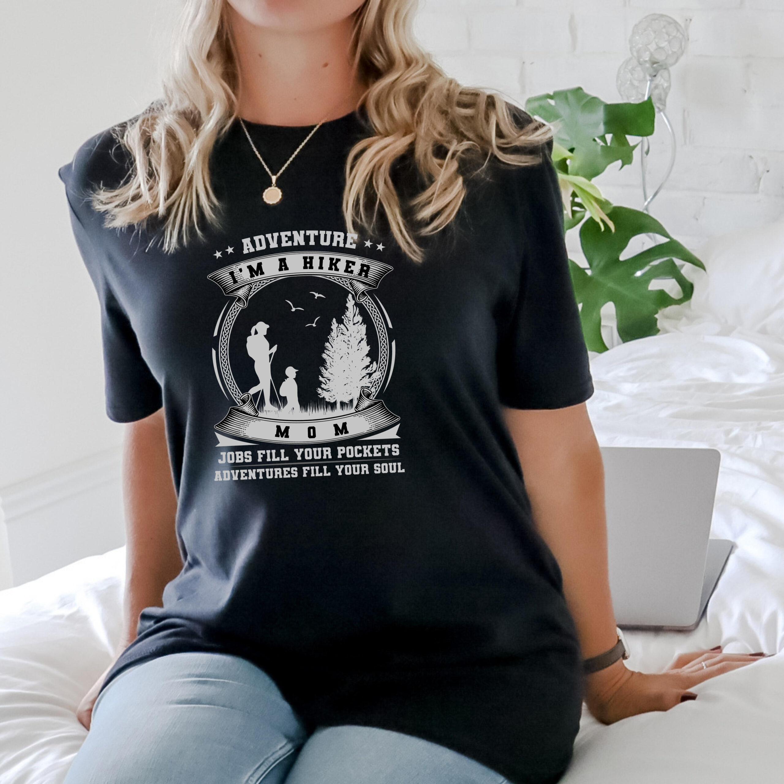 I'm A Hiker Mom Adventure t-shirt