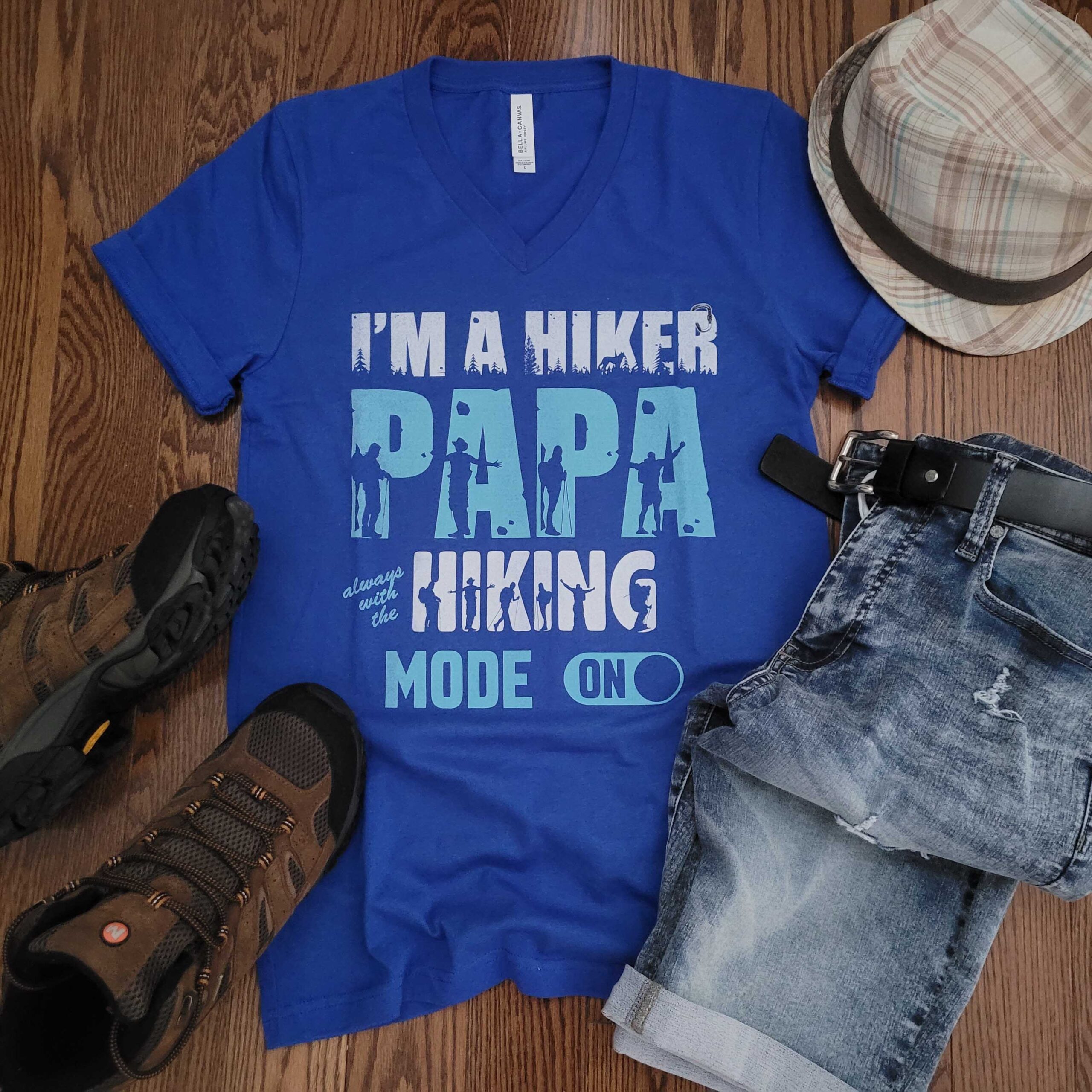 Hiker Papa t-shirt