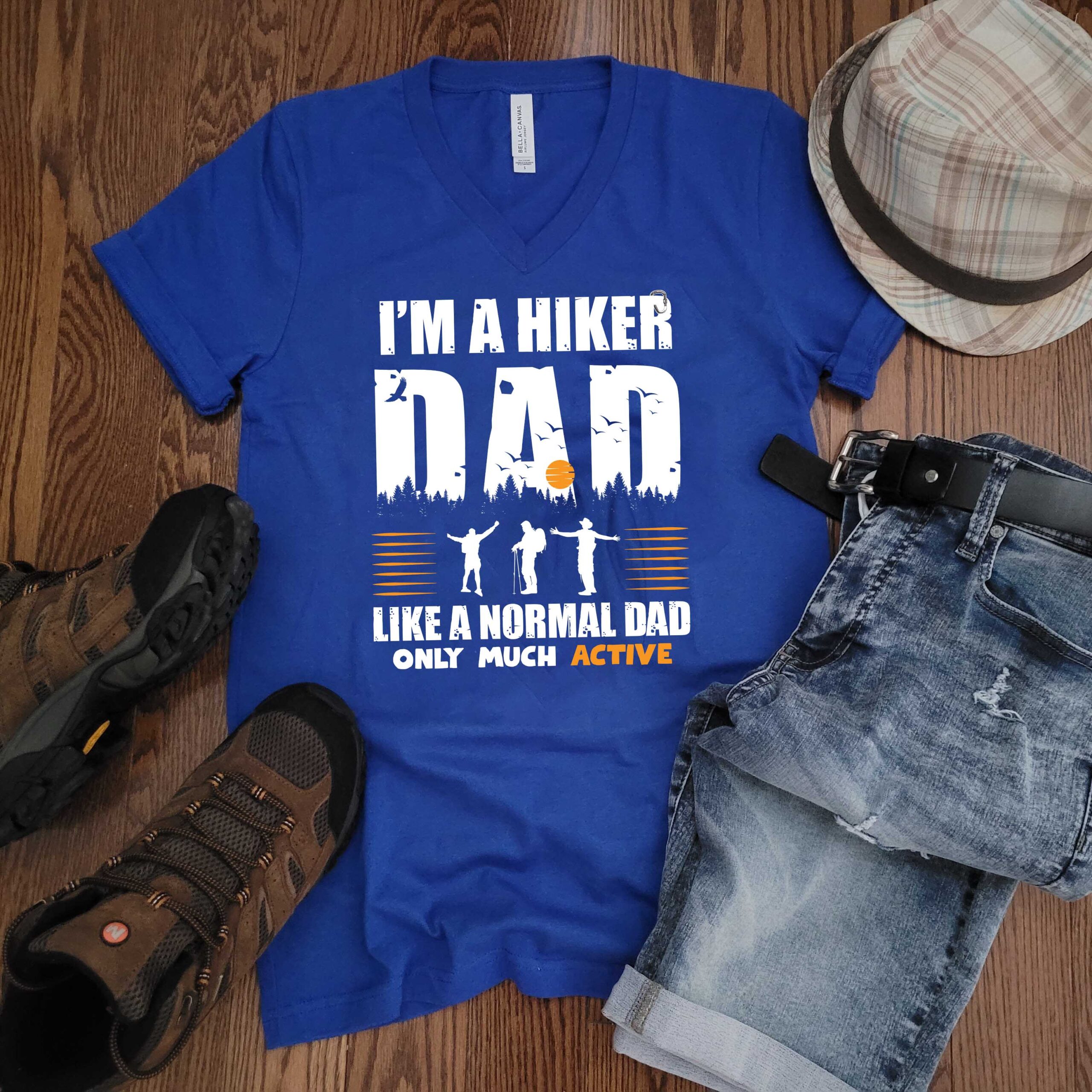 Hiker Dad t-shirt