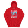 unisex heavy blend hoodie red front 63cc6bc7155b1